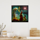 Eagle Nebula poster (Keuken)