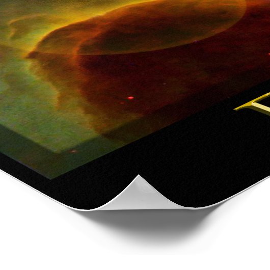 Eagle Nebula poster (Hoek)