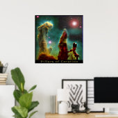 Eagle Nebula poster (Thuiskantoor)