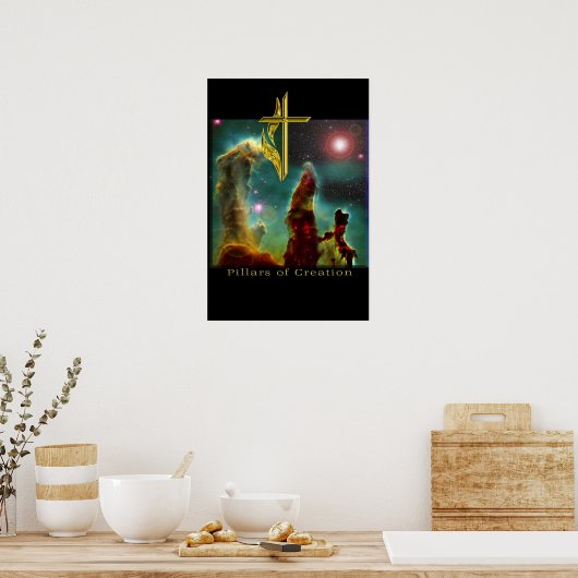 Eagle Nebula poster (Keuken)