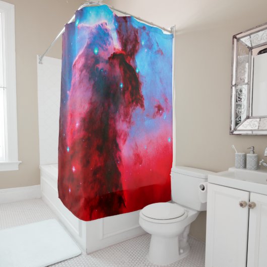 Eagle Nebula Stellar Spire Douchegordijn (In situ)