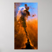 Eagle Nebula Stellar Spire NASA Hubble Space Photo Poster (Voorkant)
