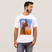 Eagle Nebula Stellar Spire NASA Hubble Space Photo T-shirt (Voorkant volledig)