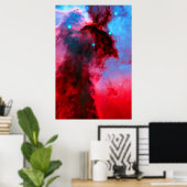 Eagle Nebula Stellar Spires Poster (Thuiskantoor)
