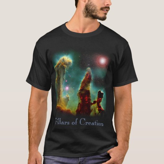 Eagle -Nebula-t-shirts T-Shirt (Voorkant)