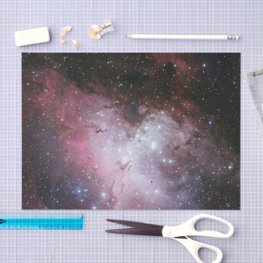 Eagle Nebula Tissuepapier (Craft)