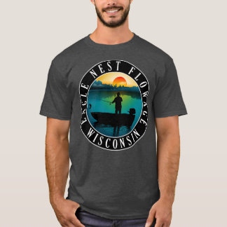 Eagle Nest Flowage Wisconsin Paddleboarding 2 T-shirt