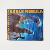 Eagle-nevel Pilaren der Schepping Groot Wandkleed (Voorkant (horizontaal))