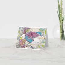 Eagle Notecard Blank binnen