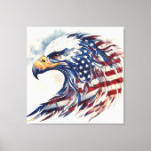 Eagle of Freedom Canvas Afdruk (Voorkant)