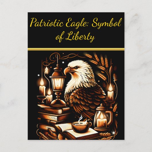 Eagle of Liberty and Knowledge Briefkaart (Voorkant)