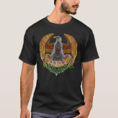 Eagle of SPQR: Majestic Embleem van het Romeinse R T-shirt (Voorkant)