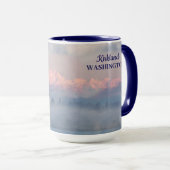 Eagle Olympic Mountains Kirkland Washington Blue Mok (Voorkant rechts)