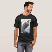 Eagle on Tree Branch by Ohara Koson T-shirt (Voorkant volledig)