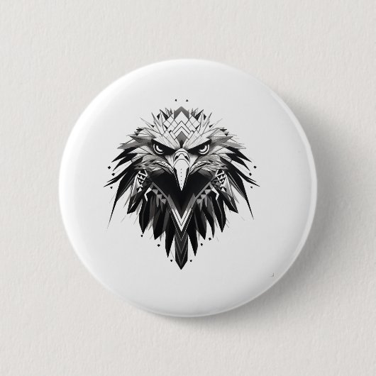 Eagle ontwerp 2 ronde button 5,7 cm (Voorkant)
