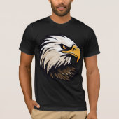 Eagle-ontwerp T-shirt (Voorkant)