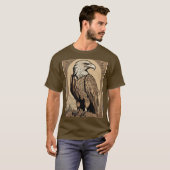 "Eagle" ontworpen T-shirt (Voorkant volledig)