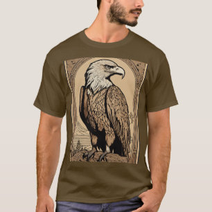 "Eagle" ontworpen T-shirt