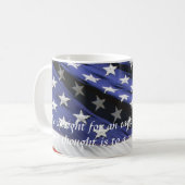 Eagle op een cactus voor de VS vlag Koffiemok (Voorkant links)