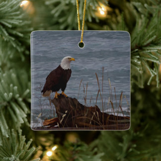Eagle op South Beach Keramisch Ornament
