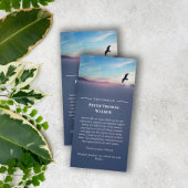 Eagle Over Mountains Blauwe Sympathie Dank u Bedankkaart