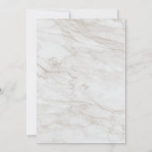 Eagle Over Mountains Blue Celebration of Life Kaart (Achterkant)