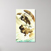 Eagle over Waves Tsuchiya Koitsu 1930 Canvas Afdruk (Voorkant)