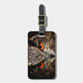 Eagle-Owl Bagagelabel (Voorkant verticaal)