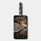 Eagle-Owl Bagagelabel (Achterkant verticaal)