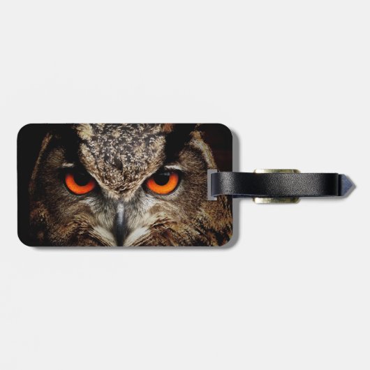 Eagle-Owl Bagagelabel (Achterkant horizontaal)