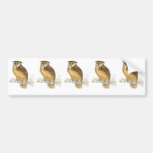 Eagle Owl Bumpersticker (Voorkant)
