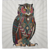 eagle owl douchegordijn (Voorkant)