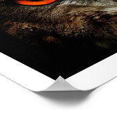Eagle Owl Eyes Poster (Hoek)