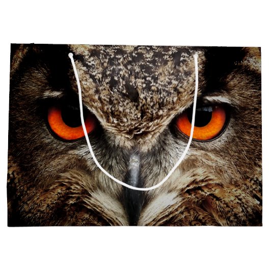 Eagle Owl Groot Cadeauzakje (Achterkant)
