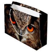 Eagle Owl Groot Cadeauzakje (Achterkant Gekanteld)