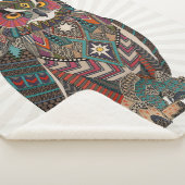 eagle owl sherpa deken (3/4)