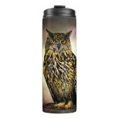 Eagle owl thermosbeker (Voorkant)