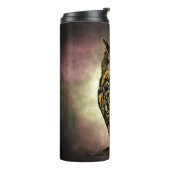 Eagle owl thermosbeker (Gedraaid links)