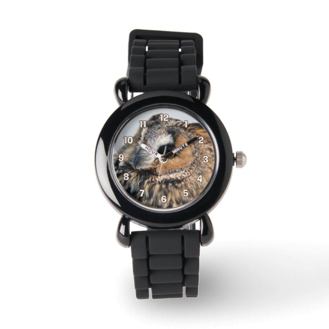 Eagle Owl Watch Horloge (Voorkant)