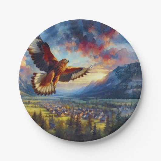 Eagle Papieren Bordje (Voorkant)