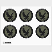Eagle Patch Sticker (Vel)