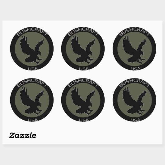 Eagle Patch Sticker (Vel)