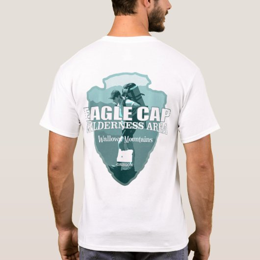 Eagle Pet WA (pijlpunt) T T-shirt (Achterkant)