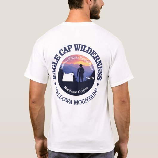 Eagle Pet Wilderness (rd2) T-shirt (Achterkant)