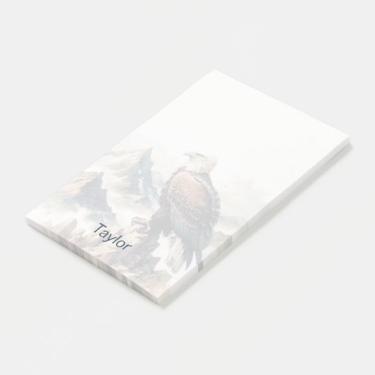Eagle plakjes, Persoonlijke Eagle Post-it® Notes (Schuin)