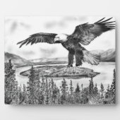 Eagle Plaque Fotoplaat (Voorkant)