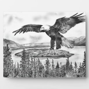 Eagle Plaque Fotoplaat