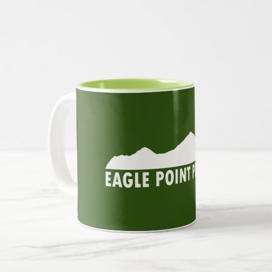 Eagle Point alstublieft Tweekleurige Koffiemok (Voorkant links)