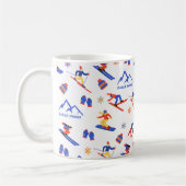 Eagle Point Beaver Utah Ski Snowboard patroon Koffiemok (Links)