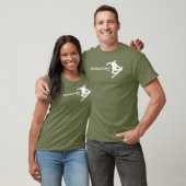 Eagle Point Resort Utah Snowboarder T-shirt (Unisex)